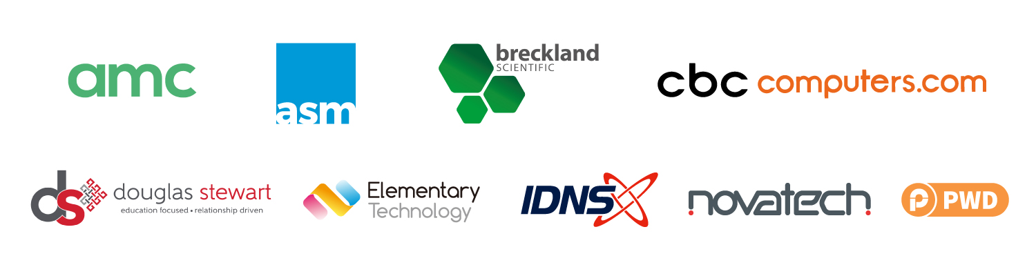 amc, asm, breckland, cbc computers.com, Elementary Technology, IDNS, novatech, PWD